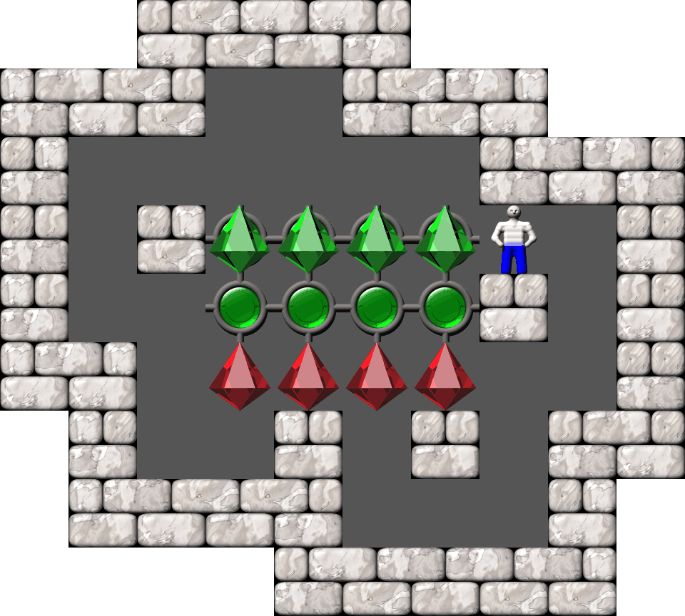 Sokoban Quagmire 3 level 22